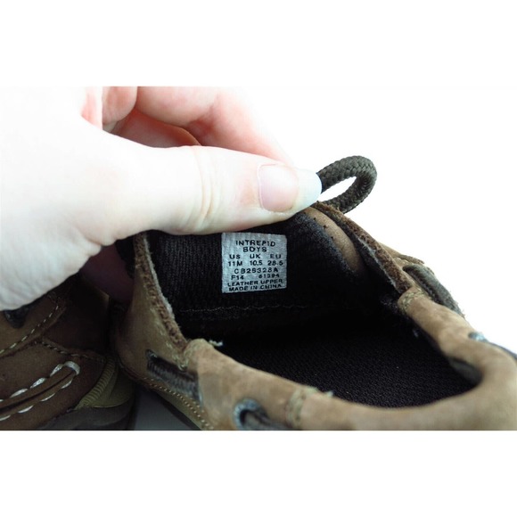 Sperry Top-Sider Toddler Boys 11 Medium Brown Boat Shoe Leather Intrepio - Picture 6 of 8